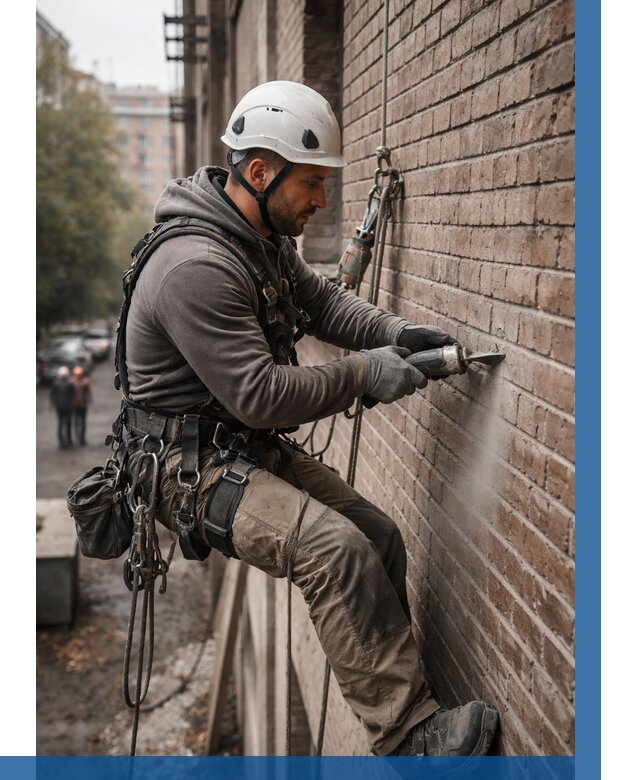 Расшивка кирпичных швов в Краснотурьинске от 638 р. | ВЫСОТНИК-Кту