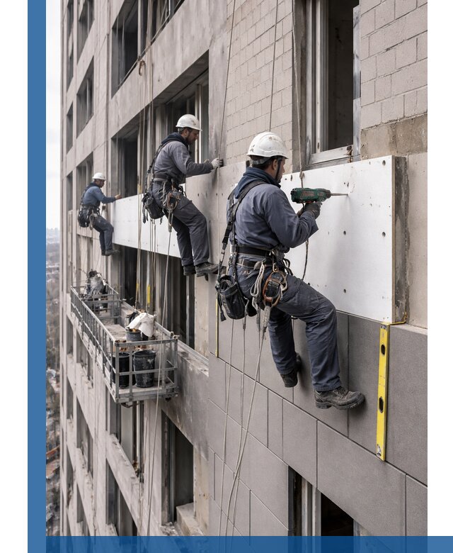 Монтаж фасадных термопанелей высокого качества в Краснотурьинске