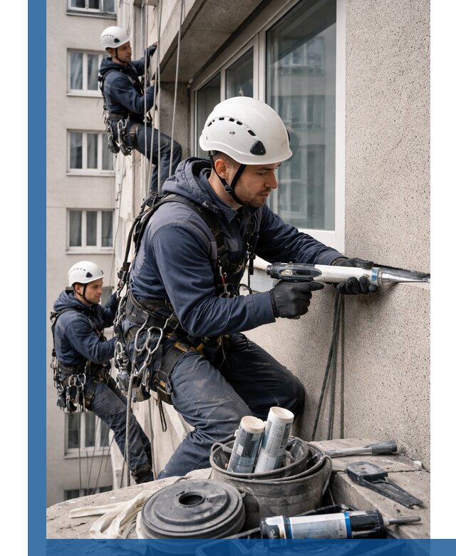 Герметизация швов лоджии в Краснотурьинске профессионально и надежно