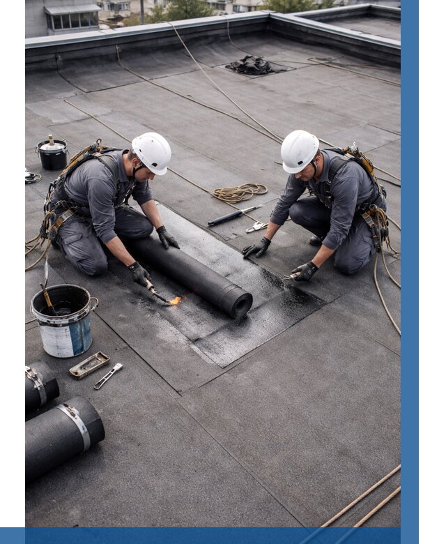 Ремонт мягкой кровли под ключ в Краснотурьинске от 744 р. | ВЫСОТНИК-Кту