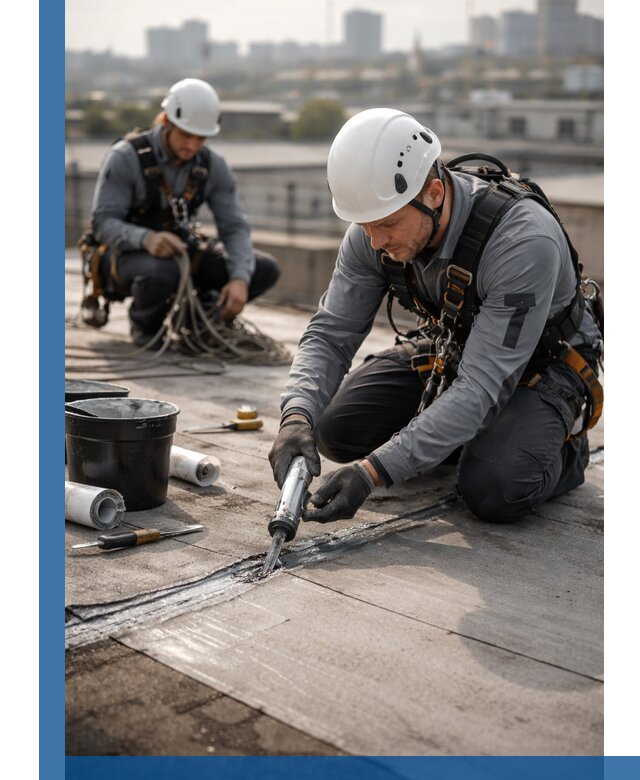 Аварийное и капитальное устранение протечек кровли в Краснотурьинске