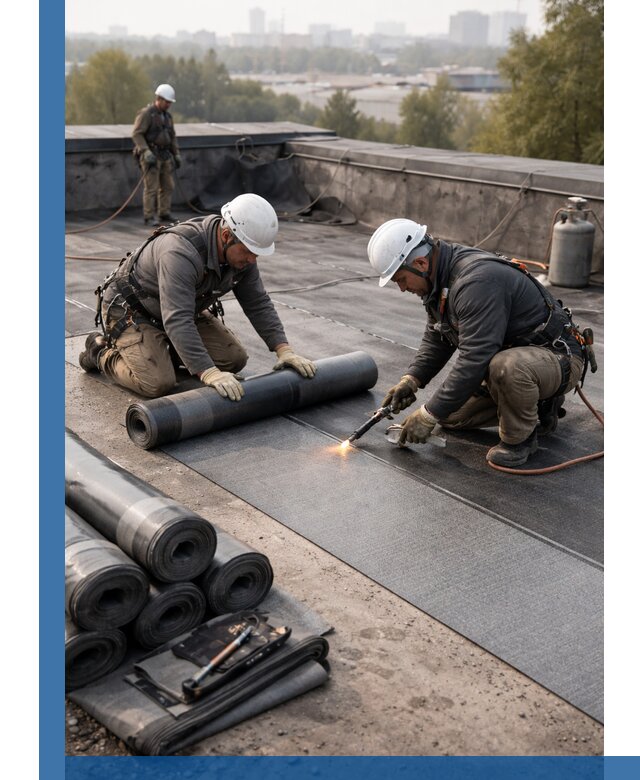 Монтаж мягкой кровли в Краснотурьинске профессионально и надежно