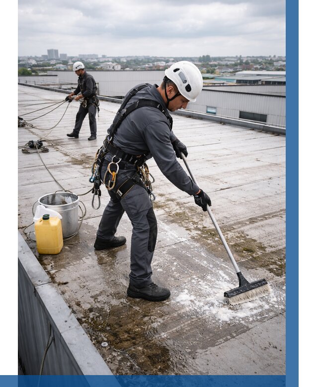 Очистка крыши по графику в Краснотурьинске от 7975 р. | ВЫСОТНИК-Кту