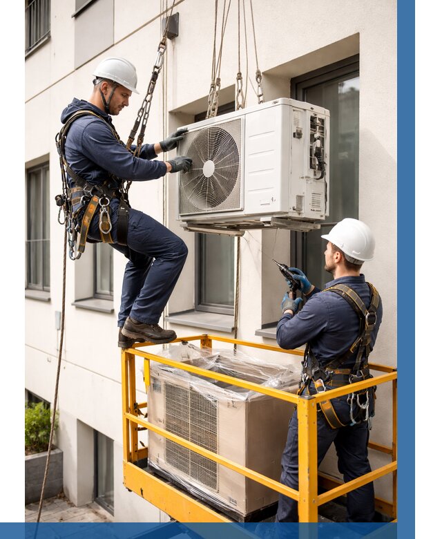 Демонтаж внешнего блока кондиционера в Краснотурьинске от 3722 р. | ВЫСОТНИК-Кту