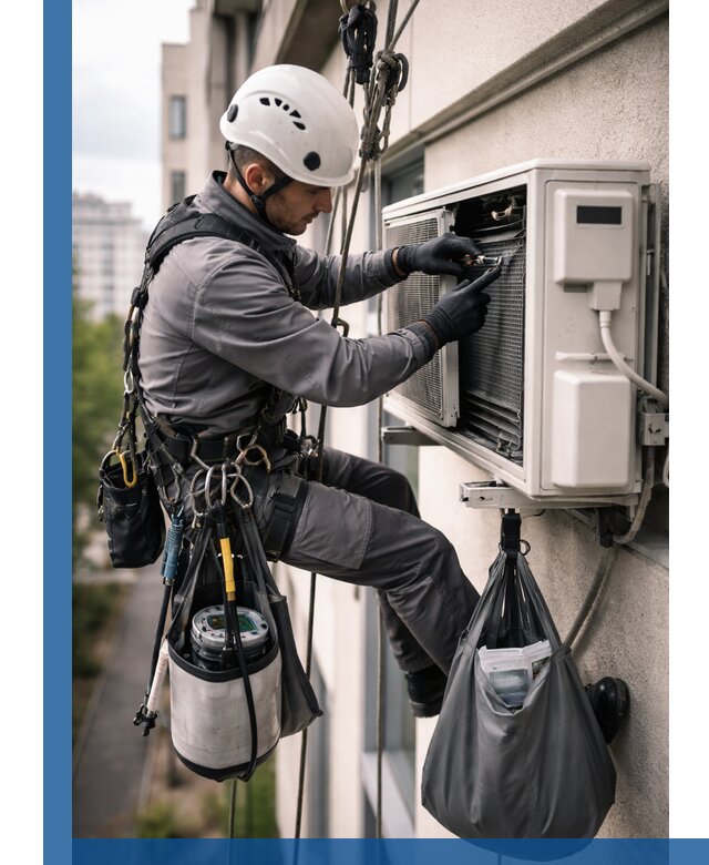 Обслуживание внешнего блока кондиционера в Краснотурьинске профессионально