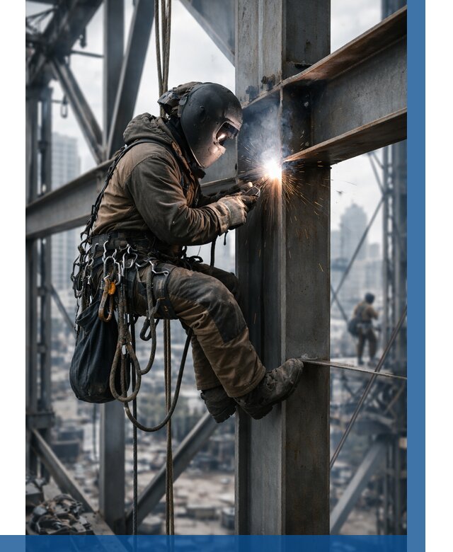 Высотные сварочные работы в Краснотурьинске от 3722 р. | ВЫСОТНИК-Кту