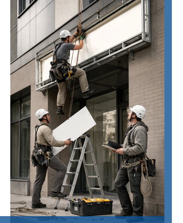 Монтаж светового короба в Краснотурьинске от 6911 р. | ВЫСОТНИК-Кту