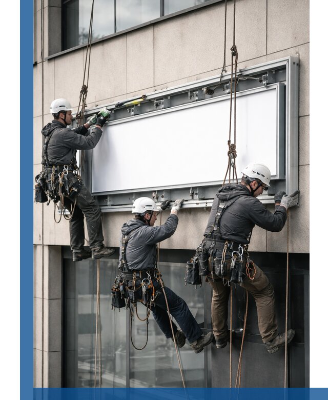 Профессиональный монтаж светового короба под ключ в Краснотурьинске