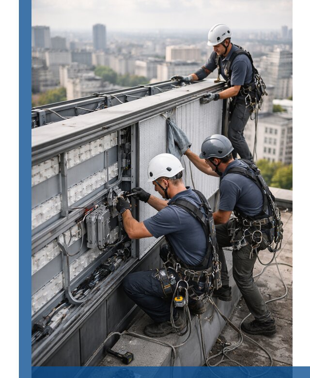 Профессиональное обслуживание крышной рекламы в Краснотурьинске под ключ