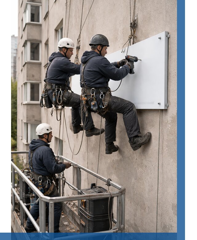 Монтаж табличек и указателей в Краснотурьинске от 3722 р. | ВЫСОТНИК-Кту