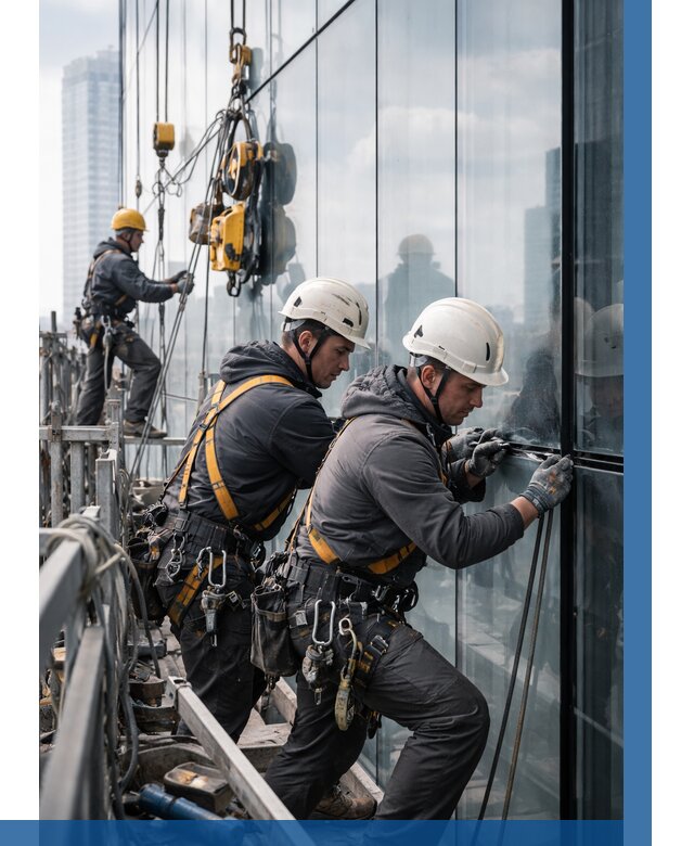 Структурное остекление фасадов в Краснотурьинске от 10101 р. | ВЫСОТНИК-Кту