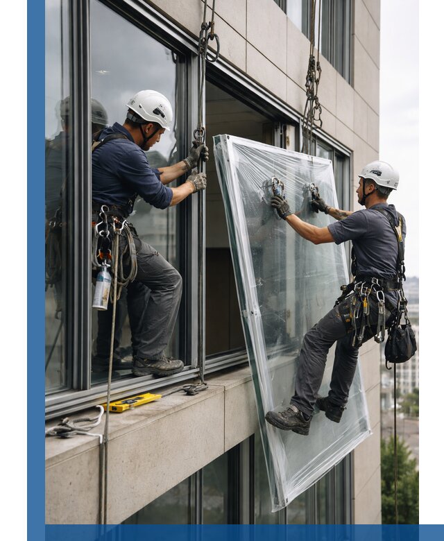 Профессиональная замена стекла в витраже в Краснотурьинске с гарантией
