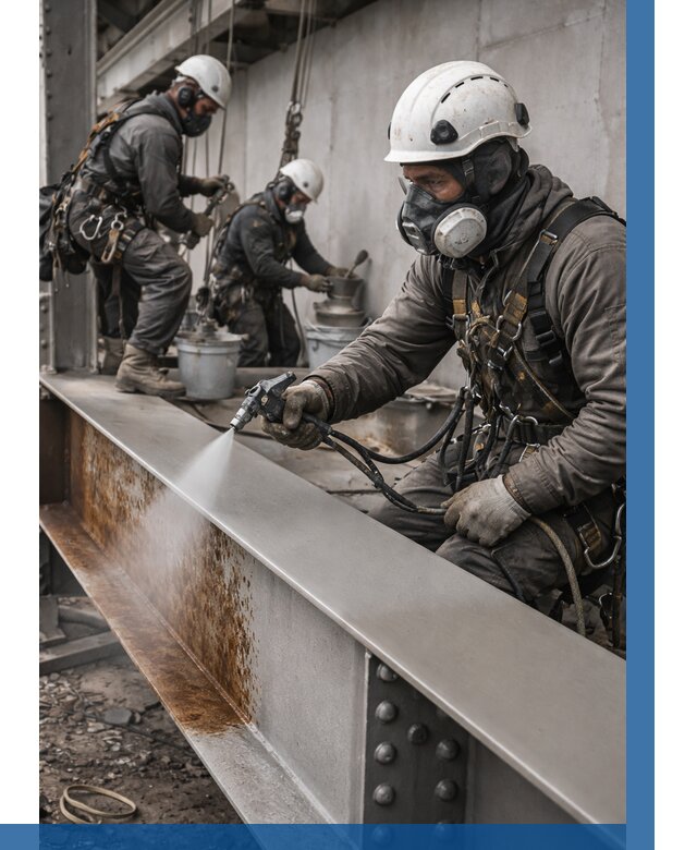 Антикоррозионная покраска металла в Краснотурьинске от 744 р. | ВЫСОТНИК-Кту