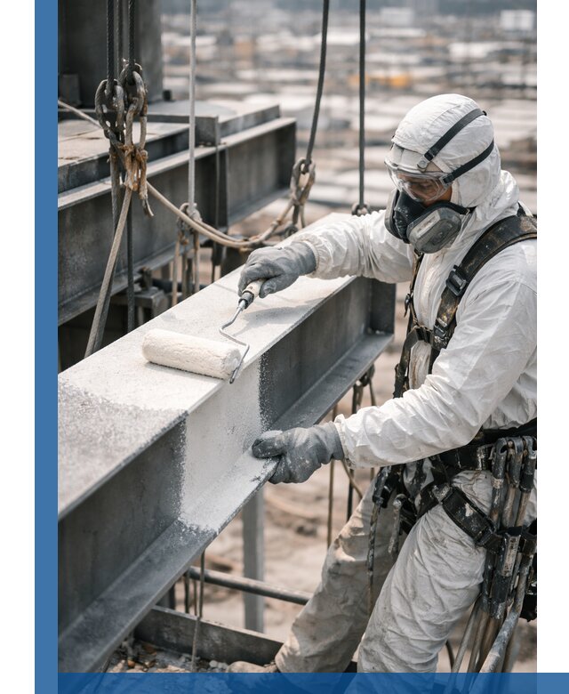 Профессиональная огнезащитная обработка металлоконструкций в Краснотурьинске