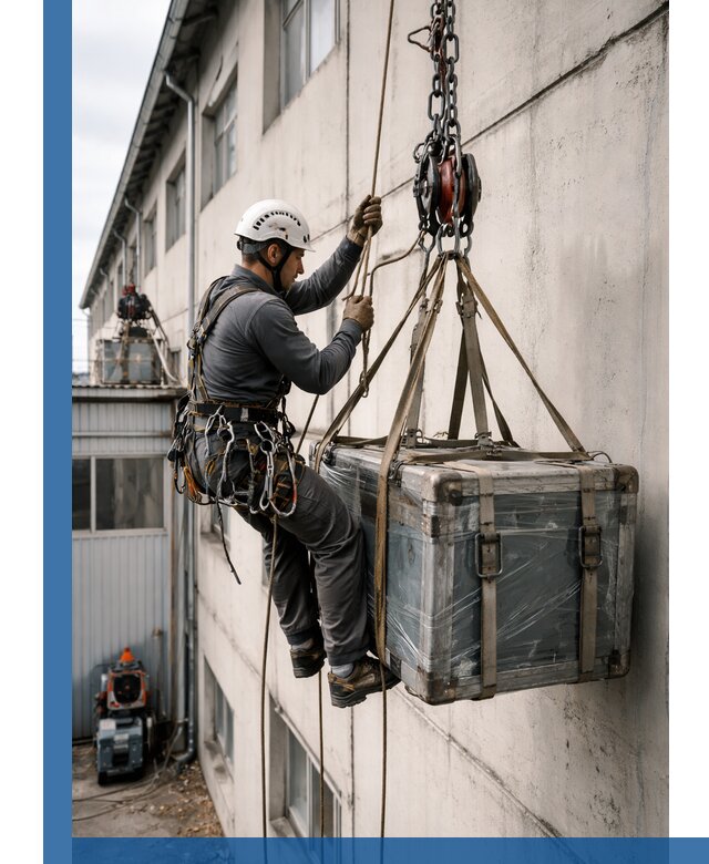 Подъем грузов на высоту в Краснотурьинске для промышленных объектов