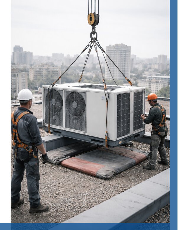 Подъем груза на крышу в Краснотурьинске от 5317 р. | ВЫСОТНИК-Кту заказать