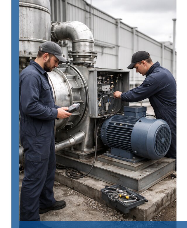 Техническое обслуживание промышленного оборудования в Краснотурьинске