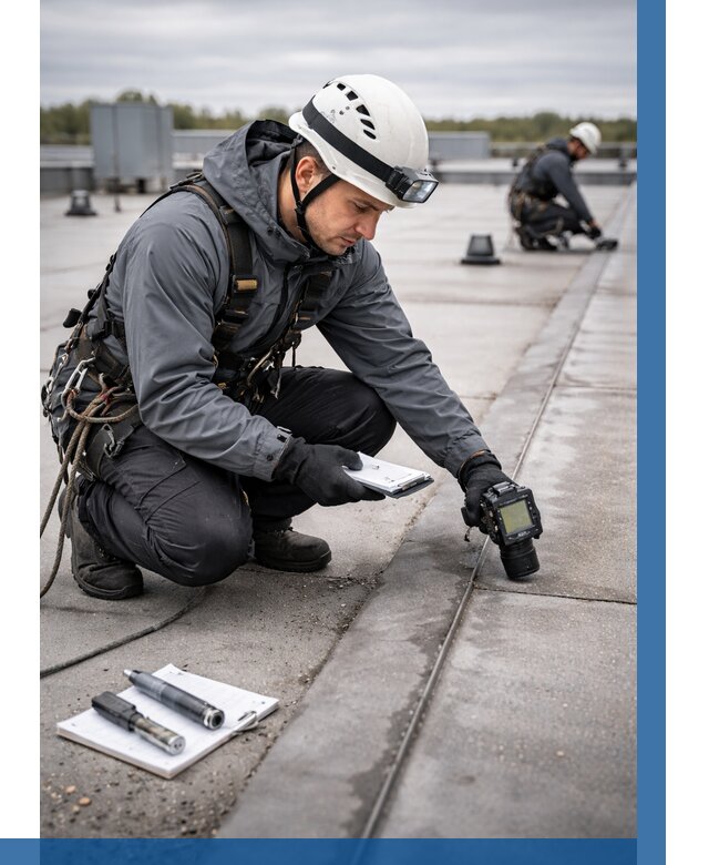 Обследование кровли на протечки в Краснотурьинске от 4785 р. | ВЫСОТНИК-Кту