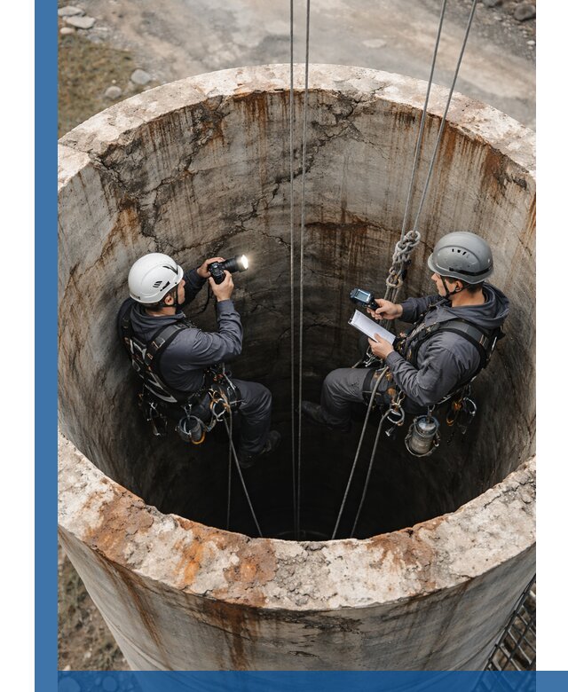 Обследование дымовой трубы: диагностика и оценка состояния в Краснотурьинске